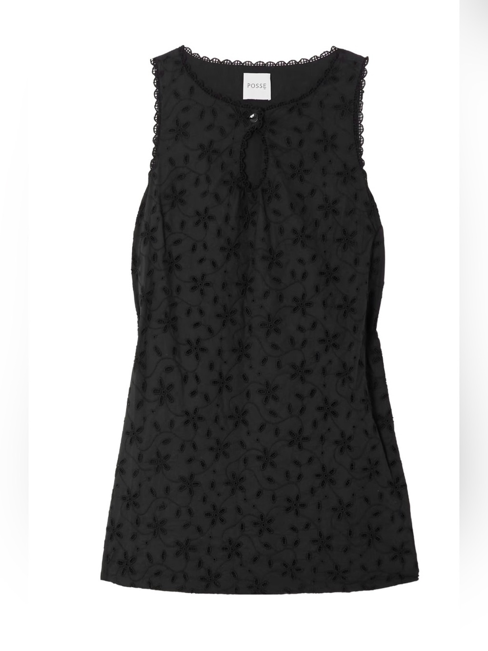 NWT POSSE Salma broderie anglaise cotton mini dress xxs